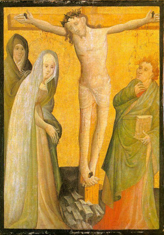 Berswordt Altar The Crucifixion Spain oil painting art